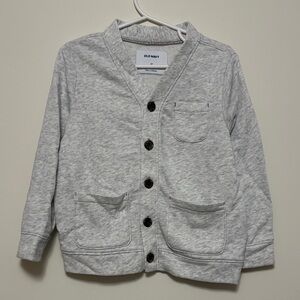 2/$10 Old Navy Light Gray Kids' Sweatshirt Cardigan
